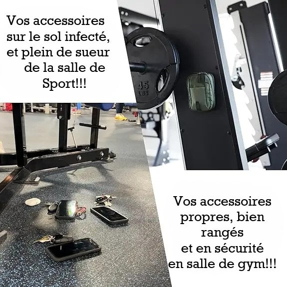 Sac de sport magnétique compact